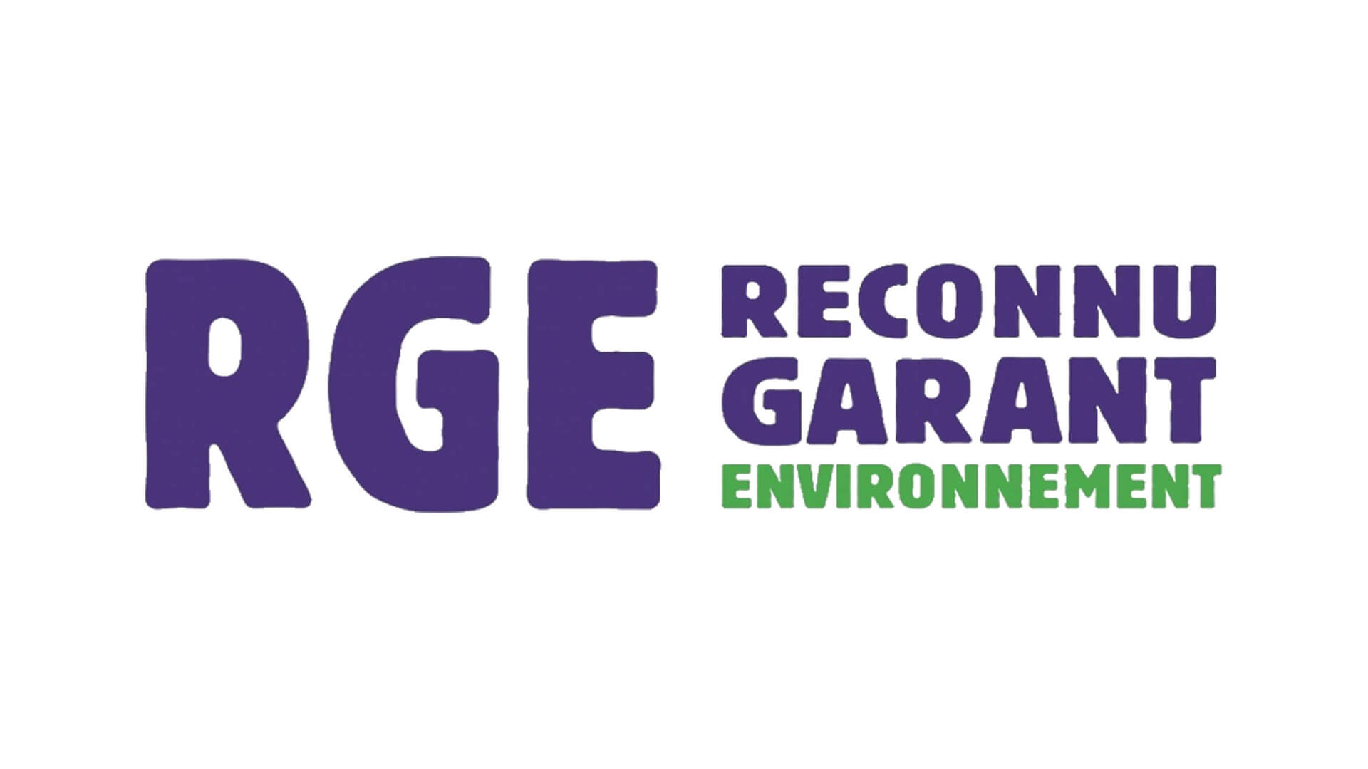 Reconnu Grenelle Environnement (RGE)