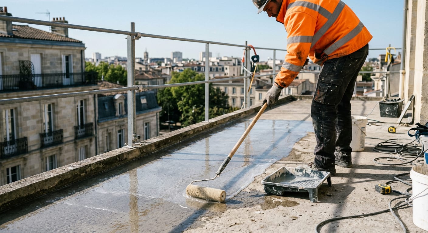 Application résine PMMA